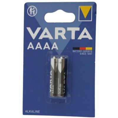 Varta Professional 4061 - Batterie 2 x AAAA - Alcaline - 640 mAh Gris / Bleu - Publicité Varta Professional 4061 - Batterie 2 x AAAA - Alcaline - 640 mAh Gris / Bleu - Publicité