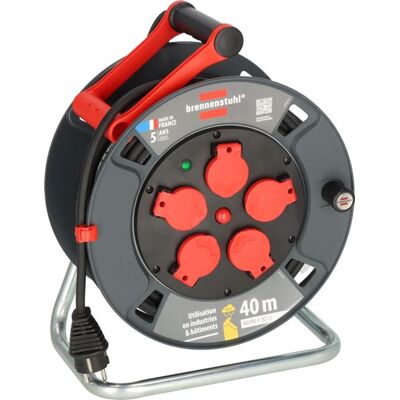 Non communiqué Enrouleur de câble 300 KU 4101 Professional, 40m H07RN-F 3G1,5, IP44 - BRENNENSTUHL - 9231401100 - Publicité Non communiqué Enrouleur de câble 300 KU 4101 Professional, 40m H07RN-F 3G1,5, IP44 - BRENNENSTUHL - 9231401100 - Publicité