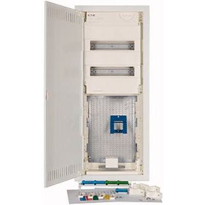 Eaton KLV-60UPP-HY24-F Boîte de distribution encastrée - 5 rangées, 12 compartiments - Publicité Eaton KLV-60UPP-HY24-F Boîte de distribution encastrée - 5 rangées, 12 compartiments - Publicité