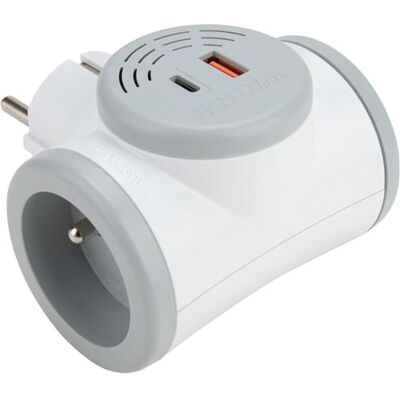 Non communiqué Watt and Co - Biplite rotative design et compacte 16A + USB A/C - Publicité Non communiqué Watt and Co - Biplite rotative design et compacte 16A + USB A/C - Publicité