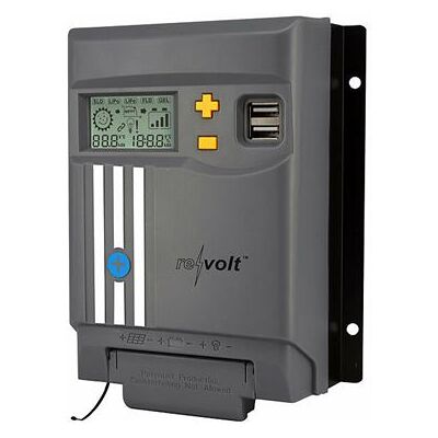 Revolt - MPPT 20A USB - 12/24V - Solar Charge Controller - Publicité Revolt - MPPT 20A USB - 12/24V - Solar Charge Controller - Publicité