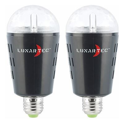 Non communiqué Lunartec : 2 ampoules disco à LED E27 - Étoiles scintillantes - Publicité Non communiqué Lunartec : 2 ampoules disco à LED E27 - Étoiles scintillantes - Publicité