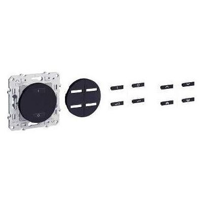 Schneider Electric Odace RF combiné poussoir O/F spécial rénovation - anthracite anthracite - Publicité Schneider Electric Odace RF combiné poussoir O/F spécial rénovation - anthracite anthracite - Publicité