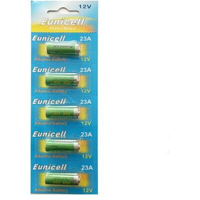Non communiqué Pack de 5 Piles A23 Alcaline 12V 23A, LRV08, L1028, RVO8, MS21, MN21, E23A, K23A, V23GA, GP23A, 8LR932, 8LR23, VR22, 8F10R, EL12 - IRIOS - - Publicité Non communiqué Pack de 5 Piles A23 Alcaline 12V 23A, LRV08, L1028, RVO8, MS21, MN21, E23A, K23A, V23GA, GP23A, 8LR932, 8LR23, VR22, 8F10R, EL12 - IRIOS - - Publicité