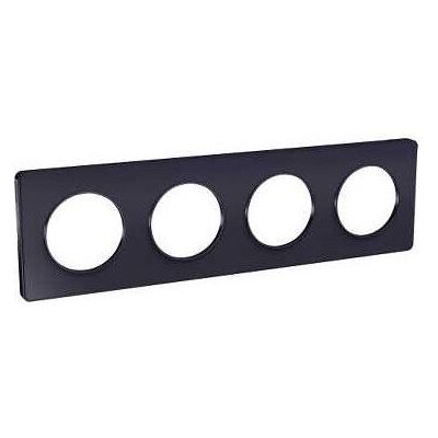 Schneider S540808 Plaque Tactile - 4 Barres Horizontales - Support Interrupteur - Publicité Schneider S540808 Plaque Tactile - 4 Barres Horizontales - Support Interrupteur - Publicité