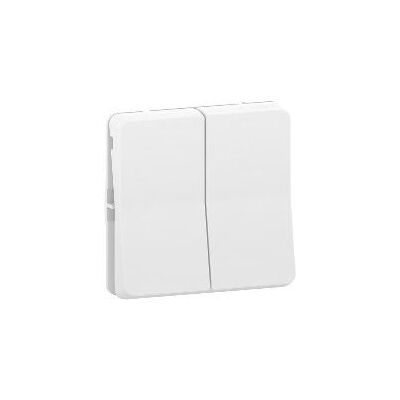 Schneider Mureva Styl Interrupteur Double - Double Switch - Publicité Schneider Mureva Styl Interrupteur Double - Double Switch - Publicité