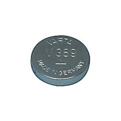 Varta V 389 - Batterie SR54 - oxyde d'argent - 85 mAh Argent - Publicité Varta V 389 - Batterie SR54 - oxyde d'argent - 85 mAh Argent - Publicité