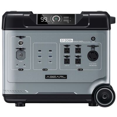 Non communiqué Centrale électrique portable OUKITEL P5000 Pro batterie LiFePO4 5120Wh sortie AC 4000W contrôle intelligent de la température - Publicité Non communiqué Centrale électrique portable OUKITEL P5000 Pro batterie LiFePO4 5120Wh sortie AC 4000W contrôle intelligent de la température - Publicité