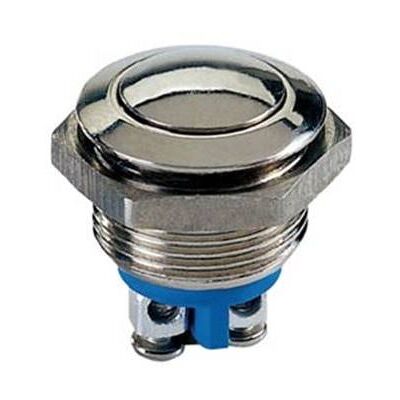 JLELECTRONIQ Bouton poussoir rond en acier inoxydable spst 1no - Publicité JLELECTRONIQ Bouton poussoir rond en acier inoxydable spst 1no - Publicité