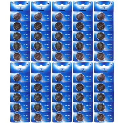 Non communiqué Lot de 50 Piles bouton plates lithium type CR2477 3V - Visiodirect - - Publicité Non communiqué Lot de 50 Piles bouton plates lithium type CR2477 3V - Visiodirect - - Publicité