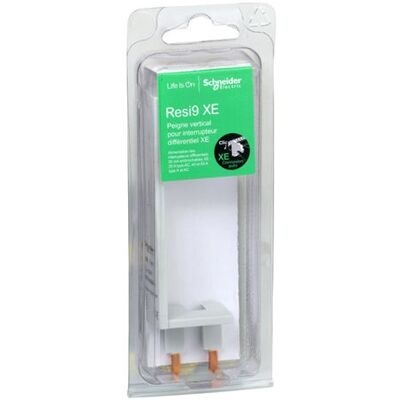 Schneider Electric R9EXVR - 2 rangs - 125 mm - 25–63 A barrette - Publicité Schneider Electric R9EXVR - 2 rangs - 125 mm - 25–63 A barrette - Publicité