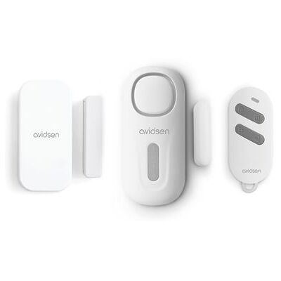 Non communiqué SMALL KITDOORGUARD CONTROL - Kit mini alarme pour porte et fenêtre avec sirène intégrée et télécommande - Avidsen - 100028 - Publicité Non communiqué SMALL KITDOORGUARD CONTROL - Kit mini alarme pour porte et fenêtre avec sirène intégrée et télécommande - Avidsen - 100028 - Publicité