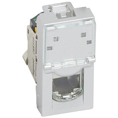 prise murale rj45 cat6a legrand stp 22.5x45 aluminium - Publicité prise murale rj45 cat6a legrand stp 22.5x45 aluminium - Publicité