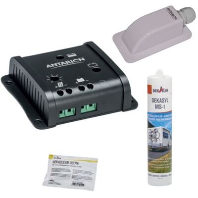 Non communiqué Pack ANTARION Kit de pose solaire avec Régulateur de Charge PWM 160W 10A - Publicité Non communiqué Pack ANTARION Kit de pose solaire avec Régulateur de Charge PWM 160W 10A - Publicité
