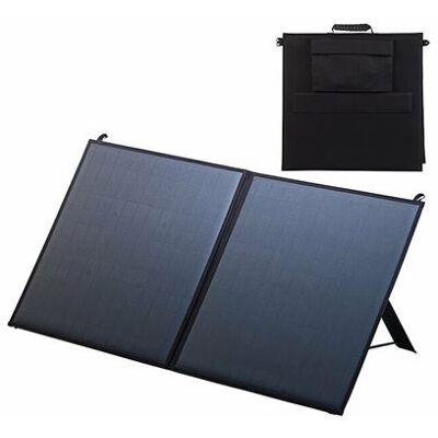 Non communiqué Revolt : Panneau solaire pliable monocristallin 80W - Publicité Non communiqué Revolt : Panneau solaire pliable monocristallin 80W - Publicité