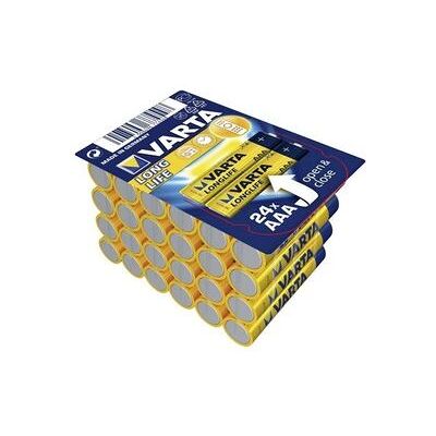 Pack de 24 piles Varta LR03 AAA - Publicité Pack de 24 piles Varta LR03 AAA - Publicité