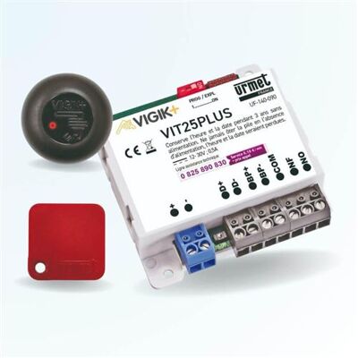 Non communiqué URMET Centrale autonome vigik+ pour 1 porte avec tête de lecture type t25 vigik plus - urmet vit25plus - Publicité Non communiqué URMET Centrale autonome vigik+ pour 1 porte avec tête de lecture type t25 vigik plus - urmet vit25plus - Publicité