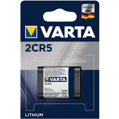Varta Batterie Lithium 6V - Appareil Photo Numérique - Publicité Varta Batterie Lithium 6V - Appareil Photo Numérique - Publicité