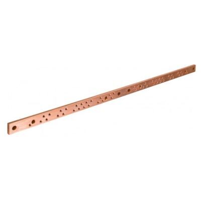 Hager UM30A5 - Barre en cuivre, universelle, 30x10mm, 880mm - Busbar - Publicité Hager UM30A5 - Barre en cuivre, universelle, 30x10mm, 880mm - Busbar - Publicité