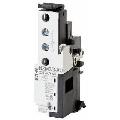 Eaton NZM2/3-XU208-240AC Relais de sous-tension - Accessoire disjoncteur - Publicité Eaton NZM2/3-XU208-240AC Relais de sous-tension - Accessoire disjoncteur - Publicité