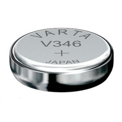 Varta 1 Pile oxyde argent V346 SR712SW 346 1,55V Argent - Publicité Varta 1 Pile oxyde argent V346 SR712SW 346 1,55V Argent - Publicité