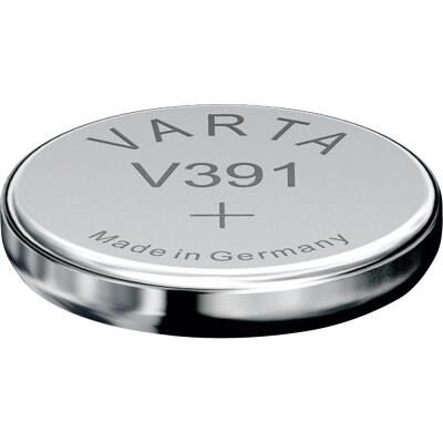 Varta 1 Pile oxyde argent V391 SR1120W SR55 391 1,55V Argent - Publicité Varta 1 Pile oxyde argent V391 SR1120W SR55 391 1,55V Argent - Publicité