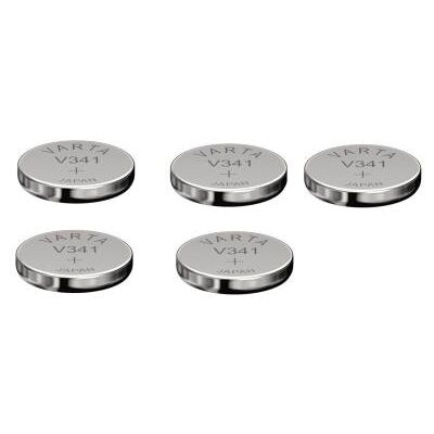 Varta 5 Piles oxyde argent V341 SR714SW 341 1,55V Argent - Publicité Varta 5 Piles oxyde argent V341 SR714SW 341 1,55V Argent - Publicité