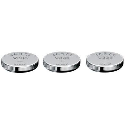 Varta 3 Piles oxyde argent V335 SR512SW 335 1,55V Argent - Publicité Varta 3 Piles oxyde argent V335 SR512SW 335 1,55V Argent - Publicité