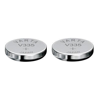 Varta 2 Piles oxyde argent V335 SR512SW 335 1,55V Argent - Publicité Varta 2 Piles oxyde argent V335 SR512SW 335 1,55V Argent - Publicité