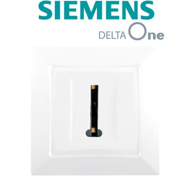 Siemens - prise téléphone blanc siemens delta one blanc - Publicité Siemens - prise téléphone blanc siemens delta one blanc - Publicité