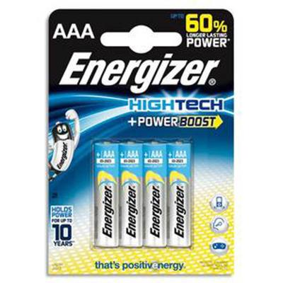 VISIODIRECT Lot de 2 Blisters 4 piles Alcalines 1,5V AAA LR03 High tech Power Boost - Publicité VISIODIRECT Lot de 2 Blisters 4 piles Alcalines 1,5V AAA LR03 High tech Power Boost - Publicité