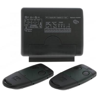Kit Récepteur Radio Cardin Rxm S449 Fréquence 433.92 Mhz 2 Cx - Publicité Kit Récepteur Radio Cardin Rxm S449 Fréquence 433.92 Mhz 2 Cx - Publicité