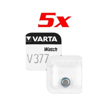 Varta piles bouton SR66 - Lot de 5 - Publicité Varta piles bouton SR66 - Lot de 5 - Publicité