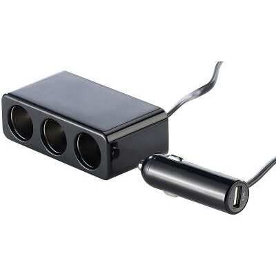 REVOLT Multiprise Allume-cigare 12 V avec USB - Publicité REVOLT Multiprise Allume-cigare 12 V avec USB - Publicité