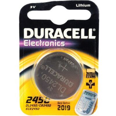 Duracell CR2450 3,0 V Batterie au lithium (620 mAh) - Publicité Duracell CR2450 3,0 V Batterie au lithium (620 mAh) - Publicité