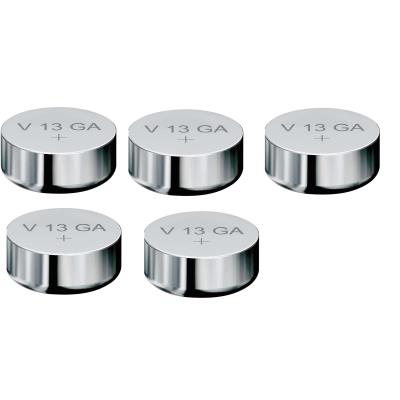 Varta 5 Piles oxyde argent V357 SR44 357 1,55V Argent - Publicité Varta 5 Piles oxyde argent V357 SR44 357 1,55V Argent - Publicité