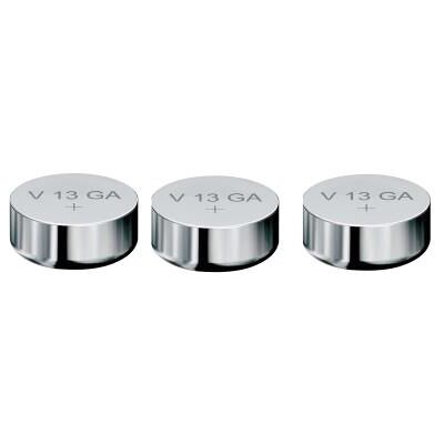 Varta 3 Piles oxyde argent V357 SR44 357 1,55V Argent - Publicité Varta 3 Piles oxyde argent V357 SR44 357 1,55V Argent - Publicité