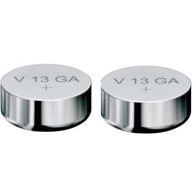 Varta 2 Piles oxyde argent V357 SR44 357 1,55V Argent - Publicité Varta 2 Piles oxyde argent V357 SR44 357 1,55V Argent - Publicité