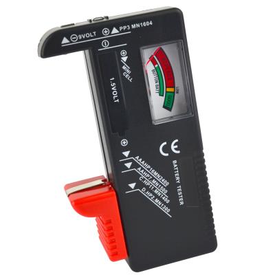 AB Tools Testeur de Piles Universel - Supporte 9V, AAA, AA, C, D, Boutons - Publicité AB Tools Testeur de Piles Universel - Supporte 9V, AAA, AA, C, D, Boutons - Publicité