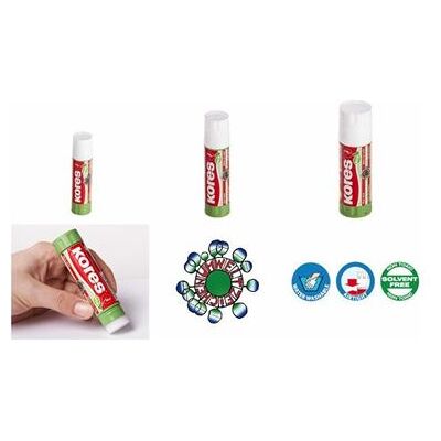 Non communiqué Kores Bâton de colle 'ECO', 10 g, sans solvant - Publicité Non communiqué Kores Bâton de colle 'ECO', 10 g, sans solvant - Publicité