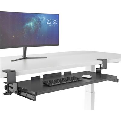 Non communiqué Plateau de clavier / Support de clavier VM-KB acier noir hjh OFFICE Noir - Publicité Non communiqué Plateau de clavier / Support de clavier VM-KB acier noir hjh OFFICE Noir - Publicité