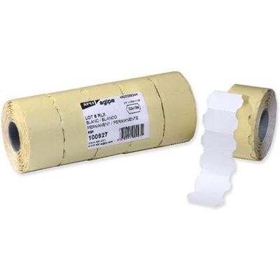 Non communiqué agipa Etiquette pour étiqueteuse de prix, 32 x 19 mm, blanc - Publicité Non communiqué agipa Etiquette pour étiqueteuse de prix, 32 x 19 mm, blanc - Publicité