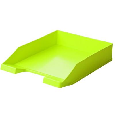HAN HA-1027-X-50 Corbeille à courrier A4 couleur standard en plastique, couleur citron - Publicité HAN HA-1027-X-50 Corbeille à courrier A4 couleur standard en plastique, couleur citron - Publicité