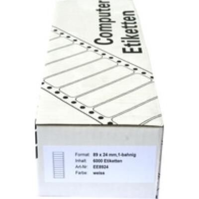 Kores - kores etiquettes pour ordinateur, en continu, 89 x 36 mm ee8936 - Publicité Kores - kores etiquettes pour ordinateur, en continu, 89 x 36 mm ee8936 - Publicité