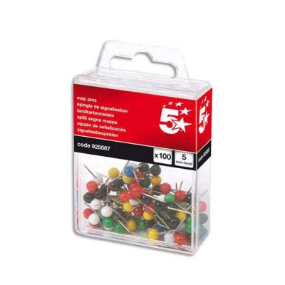 VISIODIRECT Lot de 12 Boites de 100 épingles de signalisation tete boule dia Coloris assortis - Publicité VISIODIRECT Lot de 12 Boites de 100 épingles de signalisation tete boule dia Coloris assortis - Publicité