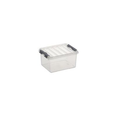 Sunware Boite plastique transparente avec couvercle (H)140 - Publicité Sunware Boite plastique transparente avec couvercle (H)140 - Publicité