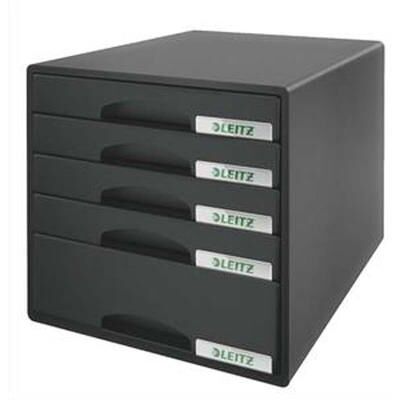 VISIODIRECT Bloc de classement Plus 5 tiroirs - Noir - L28,7 x H27 x P36,3 cm - Publicité VISIODIRECT Bloc de classement Plus 5 tiroirs - Noir - L28,7 x H27 x P36,3 cm - Publicité