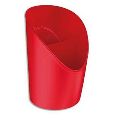 VISIODIRECT Lot de 3 Pots à crayons - Vivida rouge - Diam. 9 x H12,5 cm - Publicité VISIODIRECT Lot de 3 Pots à crayons - Vivida rouge - Diam. 9 x H12,5 cm - Publicité