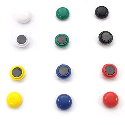 VISIODIRECT Lot de 5 Boites de 16 aimants 9 MM ronds assortis - Publicité VISIODIRECT Lot de 5 Boites de 16 aimants 9 MM ronds assortis - Publicité