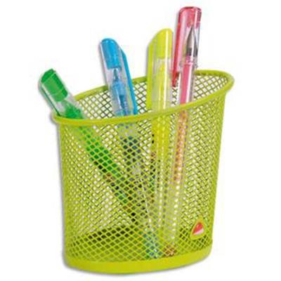 VISIODIRECT Lot de 3 Pots à crayons en metal vert MESHCUP N - Publicité VISIODIRECT Lot de 3 Pots à crayons en metal vert MESHCUP N - Publicité